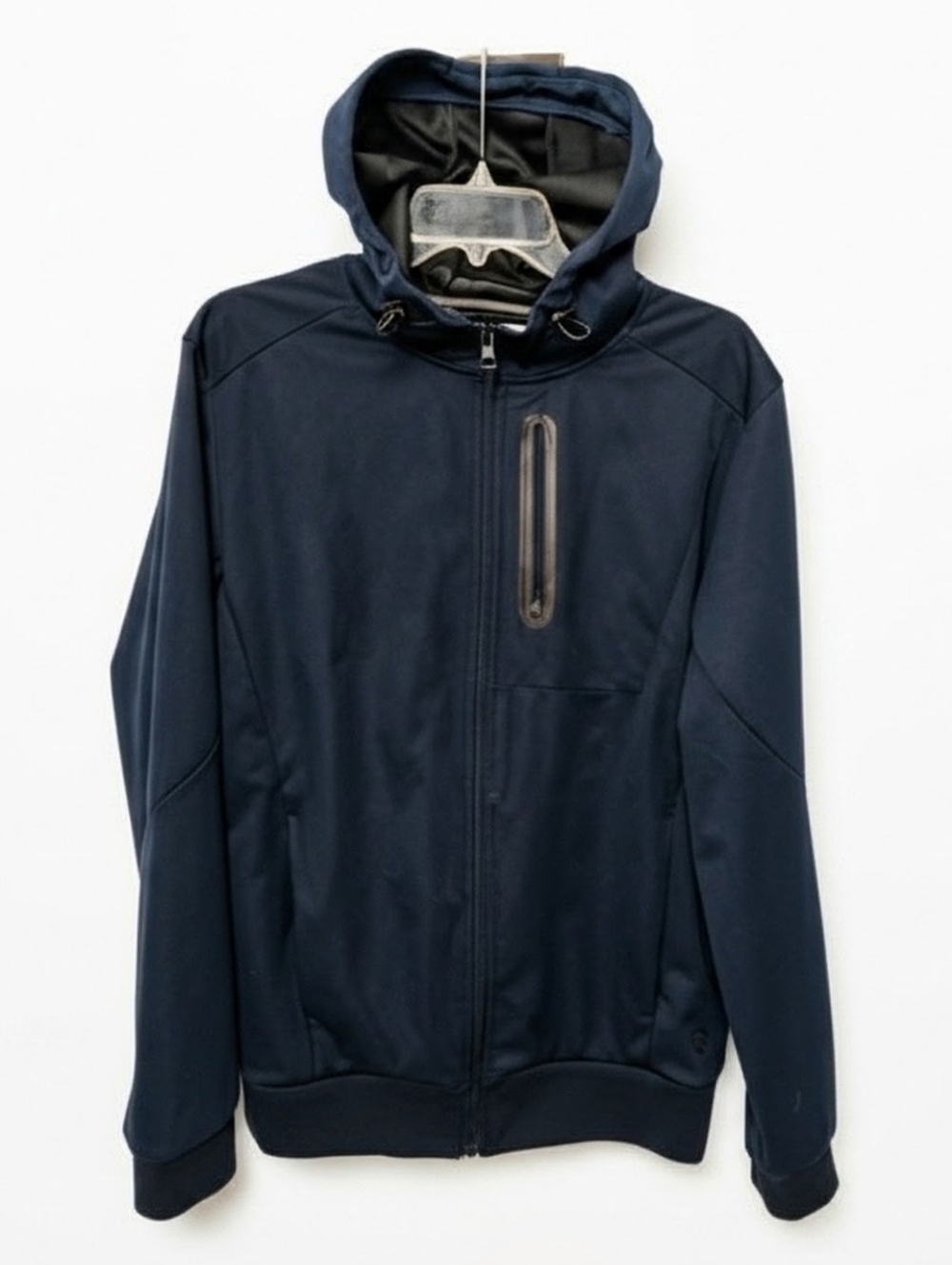 Mondetta Outdoor Project Dark Navy Hooded Zip Jacket Ecofriendly